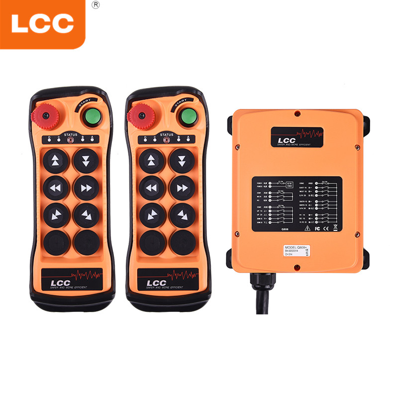 Q606 6 Channel Radio Hetronic Industrial Remote Control for Truck Cranes