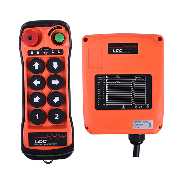 Q800 Industrial Wireless Hydraulic Radio Remote Control for Crane
