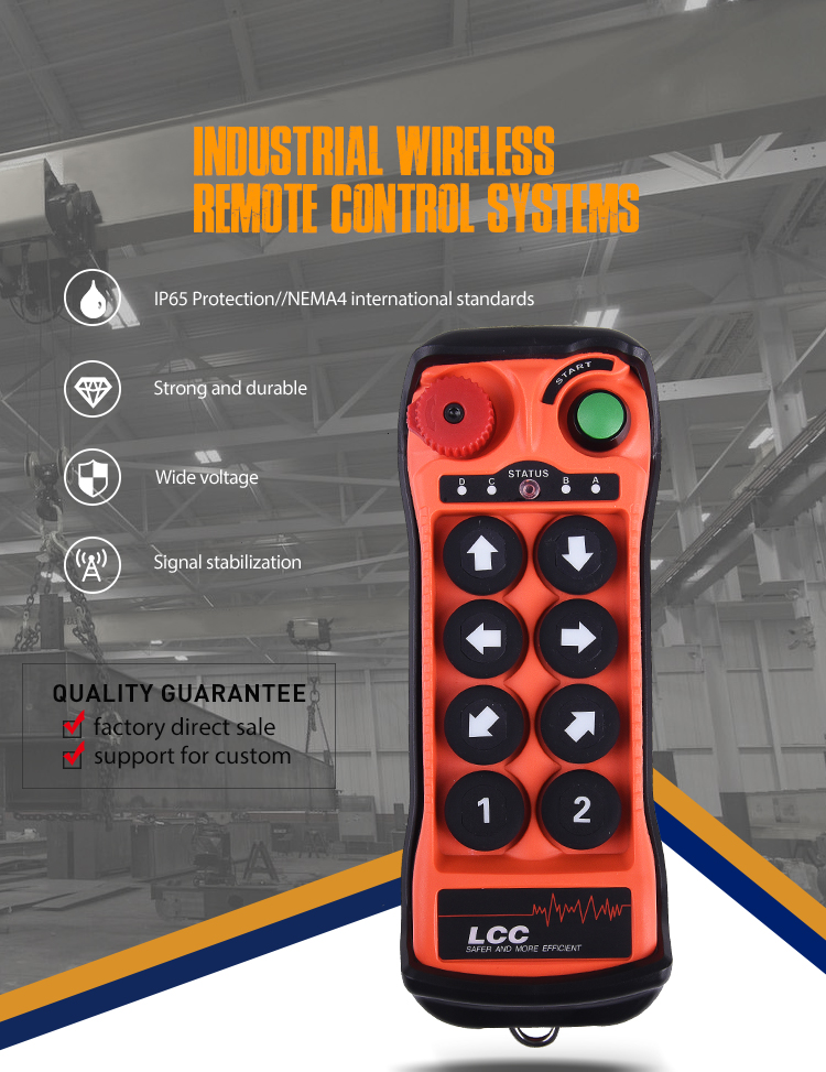 Q800 Lcc Crane Radio Remote Control For Hoist Crane Buy Crane Control