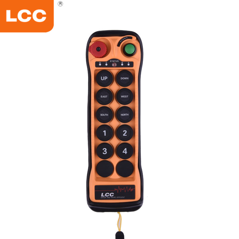 Q1000 10 Buttons Single Speed Industrial Remote Control for Bridge Crane